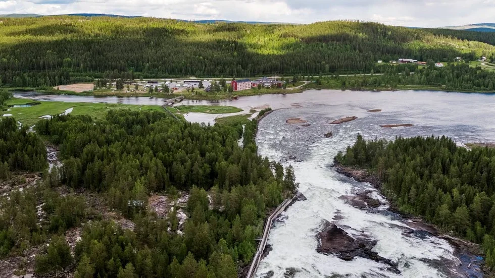 Storforsen, väl värd en resa.