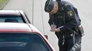 30 fortkörare fastnade i polisens kontroll på E4 utanför Knivsta i går.