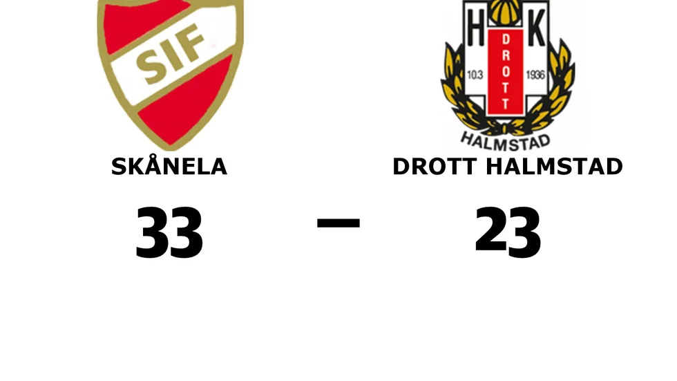 Skånela IF vann mot HK Drott Halmstad