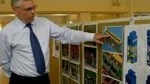 BMH Marine AB:s platschef förklarar transferterminalens princip.