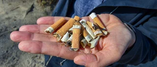 Sluta kasta fimpar på marken   