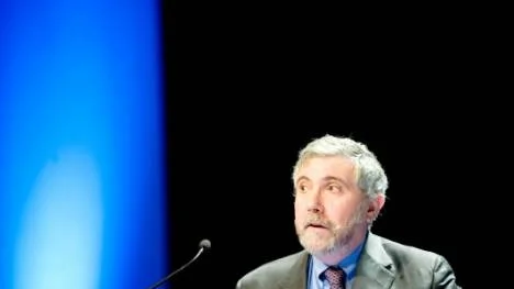Professor Paul Krugman, nobelpristagare i ekonomi 2008.