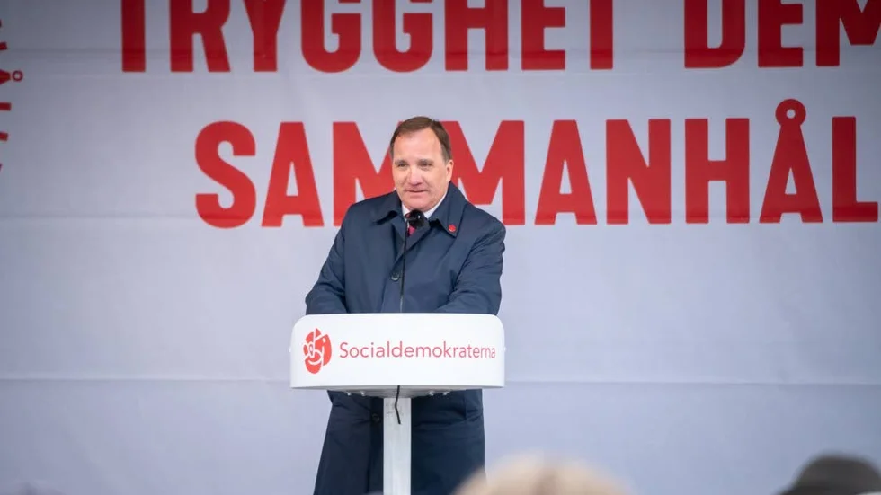 Stefan Löfven (S) förstamajtalade i Umeå – och provocerade moderater och kristdemokrater.