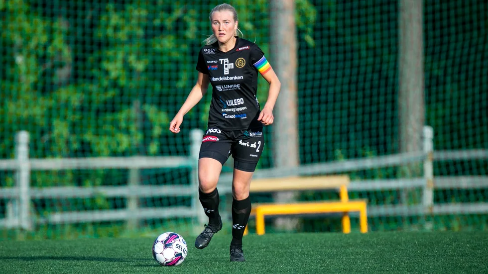Ida Sundqvist Westerbrg var besviken efter förlusten mot Östersund. 