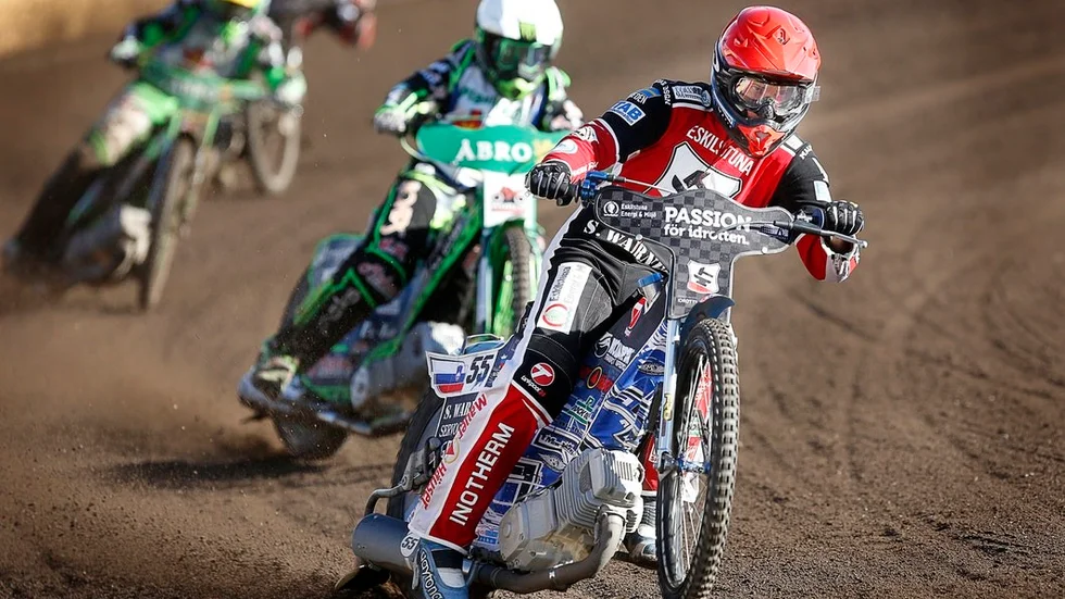 Matej Zagar körde hem SM-guldet till Eskilstuna.