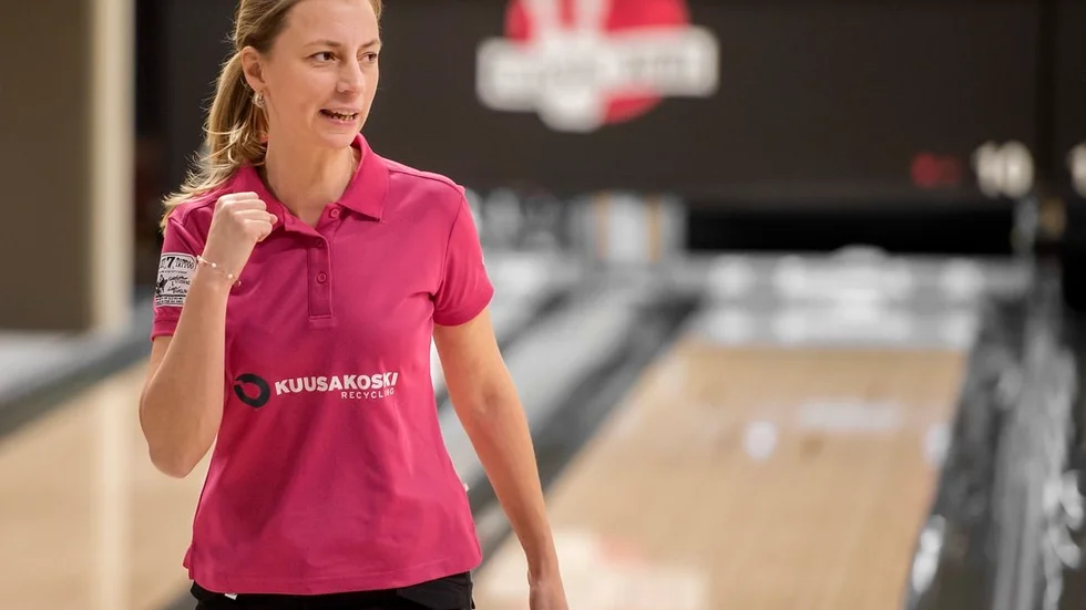 Anna Staflund, här i Dimicos matchställ, är kvar i det som numer är BK Brios damlag. I helgen går laget in i seriespel där en tuff bortaturné väntar.