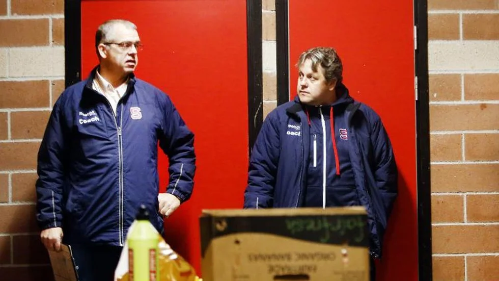 Christian Yngve och Micke Thörne får inte vara kvar som tränare i Åker/Strängnäs.