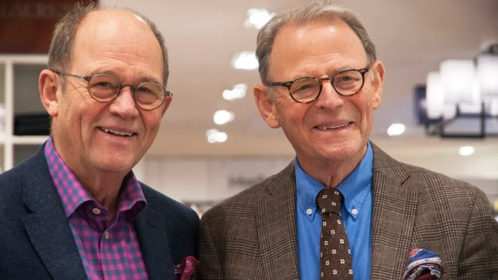 Krister och Gustav Thorstensson har lämnat över driften av Johnells till yngre generationer. – Vi är entreprenörer, vi vill se utveckling. Det är därför vi har vuxit som vi har gjort, säger Gustav Thorstensson om familjens framgångar.