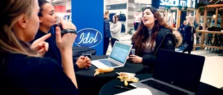 På jakt i Eskilstuna efter nya artister till Idol
