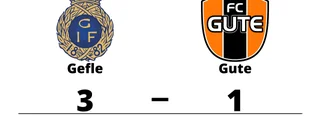 Gute föll mot Gefle på bortaplan