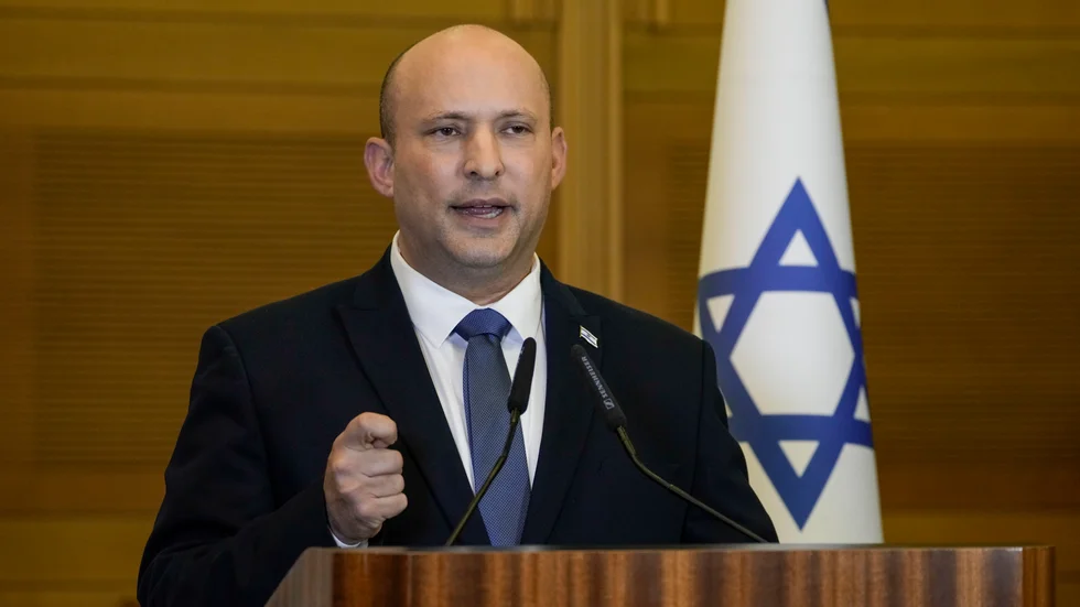 Israels premiärminister Naftali Bennett ställer inte upp i det kommande valet. Arkivbild