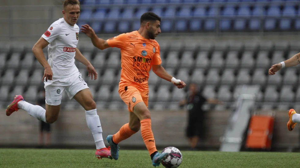 AFC Eskilstuna och André Alsanati mötte Norrby på söndagen och föll med 1-2. Bilden är från en annan match.