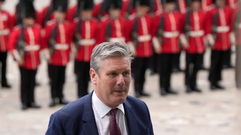 Labourpartiets ledare Keir Starmer kommer inte behöva böta för ett misstänkt övertramp under pandemin. Arkivbild.