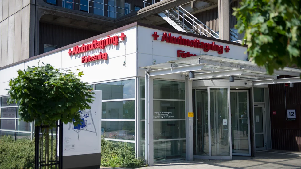 Akuten på Helsingborgs lasarett var så belastad under midsommar att ett akutrum under en stund inte var bemannat av sjuksköterska. Arkivbild.