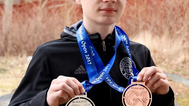 Jacob Wiberg, idrottspristagare 2017.