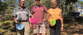 Så har första sommaren varit för discgolfbanan