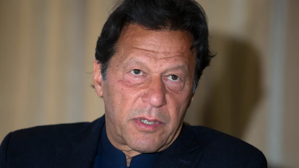 Pakistans premiärminister Imran Khan. Arkivbild.