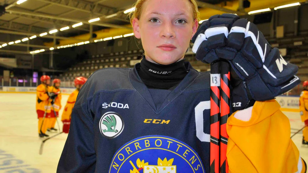 Linn Strömbäck och hennes lagkamrater var förstås ledsna över att de inte gick vidare.
