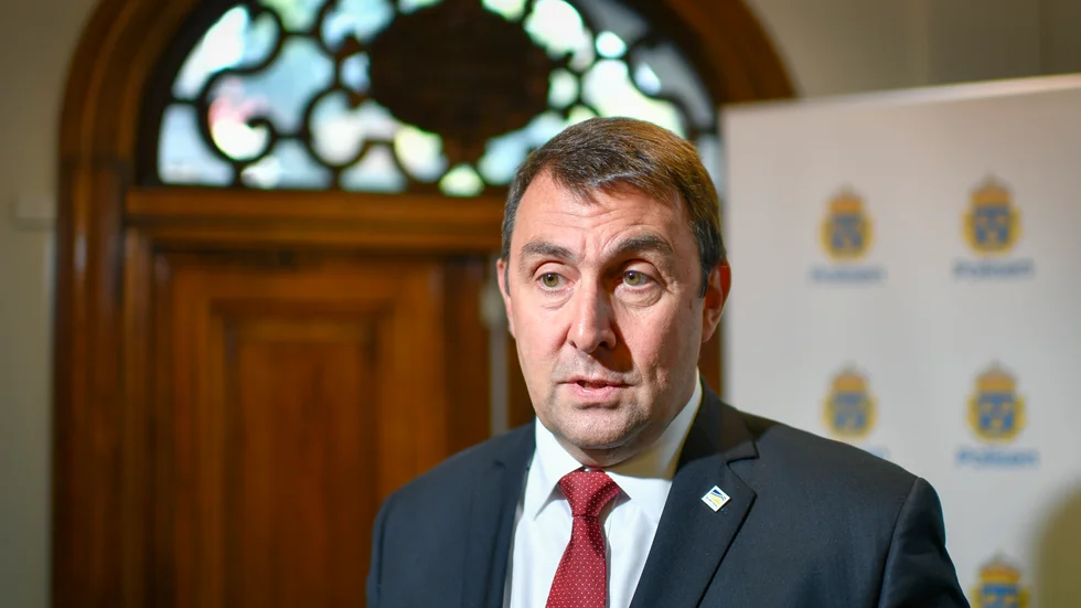 Jean-Philippe Lecouffe, nytillträdd biträdande chef för Europol, besökte i onsdags den svenska polisen.