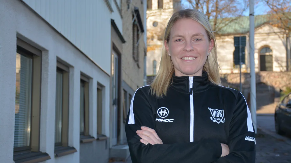 Klippan. Mirelle von Schantz betyder mycket för det unga VIBK-laget.