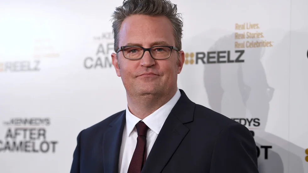 Matthew Perry ska skriva en bok om sitt liv och tiden med ”Vänner”. Arkivbild.