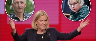C mot V: Norrbottniska politikerna kan fälla Magdalena Andersson (S) 