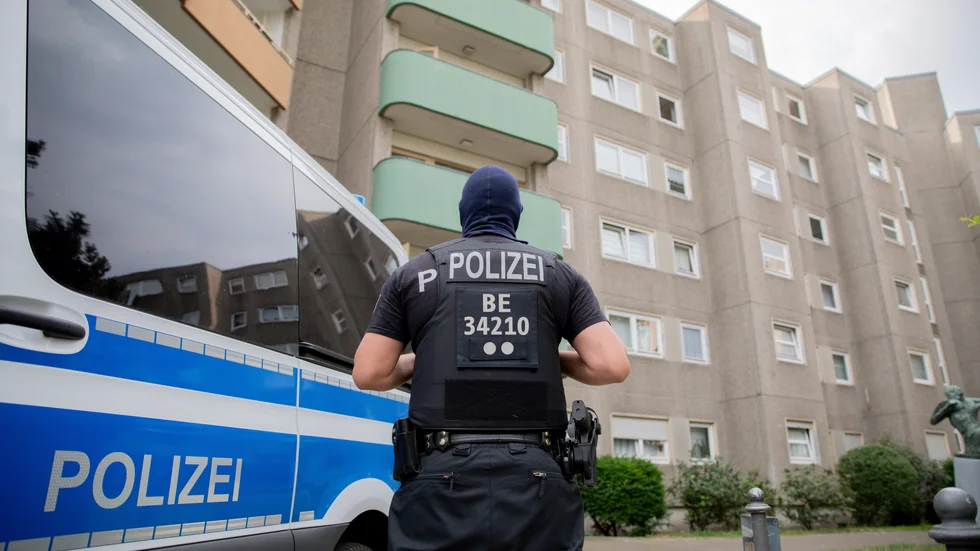 Tyska polisen har gripit flera hundra personer i ett Encrochat-tillslag. Arkivbild.