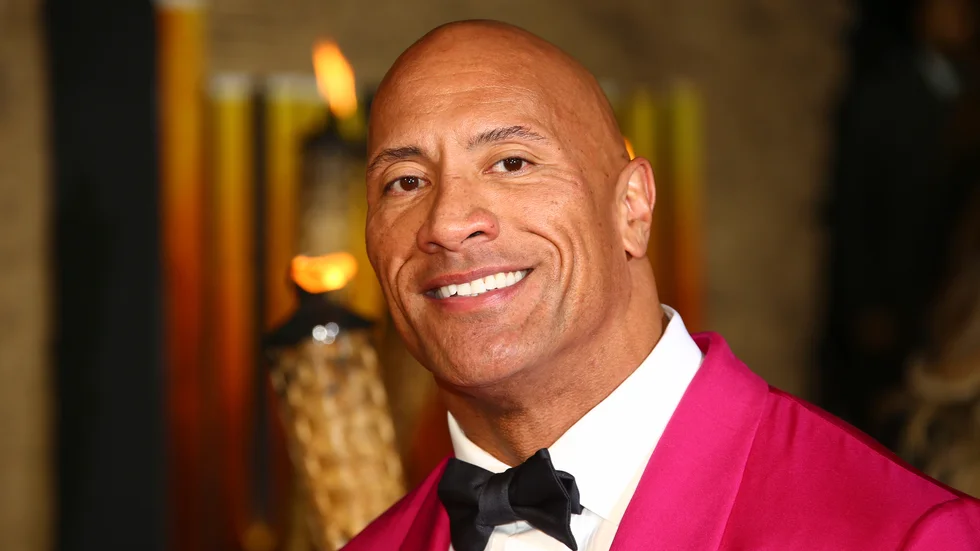 Dwayne Johnson är klar för Amazon Studios-filmen "Red one". Arkivbild.