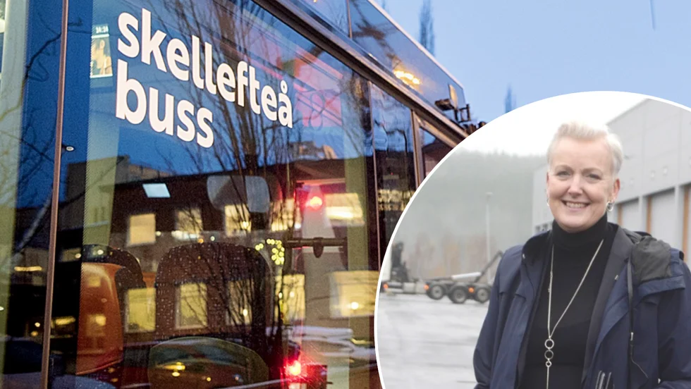 Marie Larsson, vd för Skellefteå buss, anser inte att bolaget konkurrerar med det privata. Nu har Konkurrensverket lagt ned utredningen. 