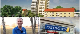 "Snart kommer Motala få sitt första lutande höghus"