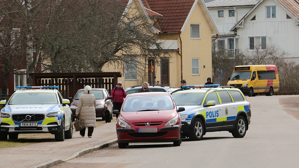 I måndags grep polisen en man i 25-årsåldern på en adress i Hultsfred.