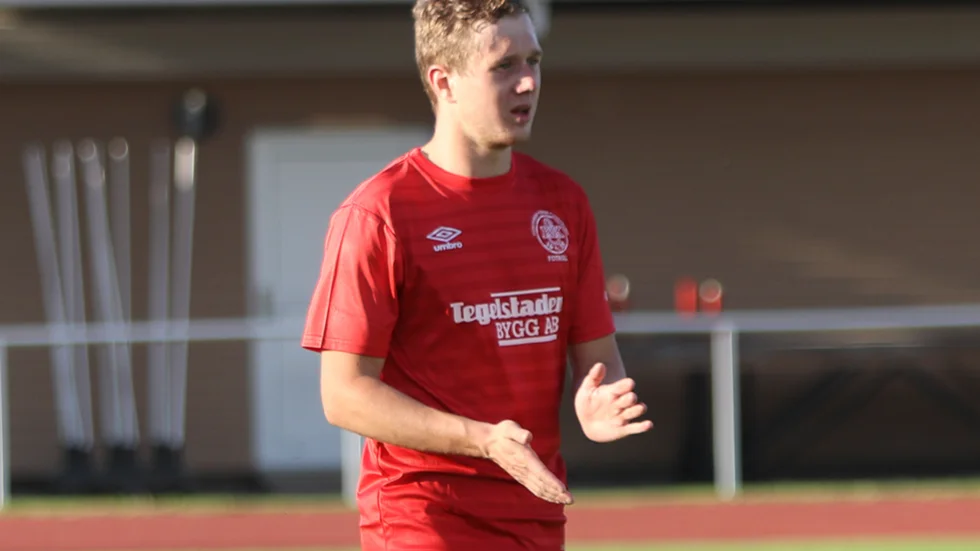 Jakob Ivarsson gjorde ett av KSK:s tre mål i segermatchen borta mot Södertälje.