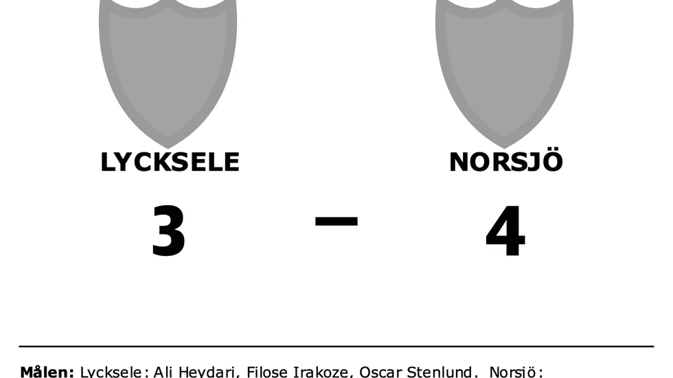 Lycksele förlorade mot Norsjö
