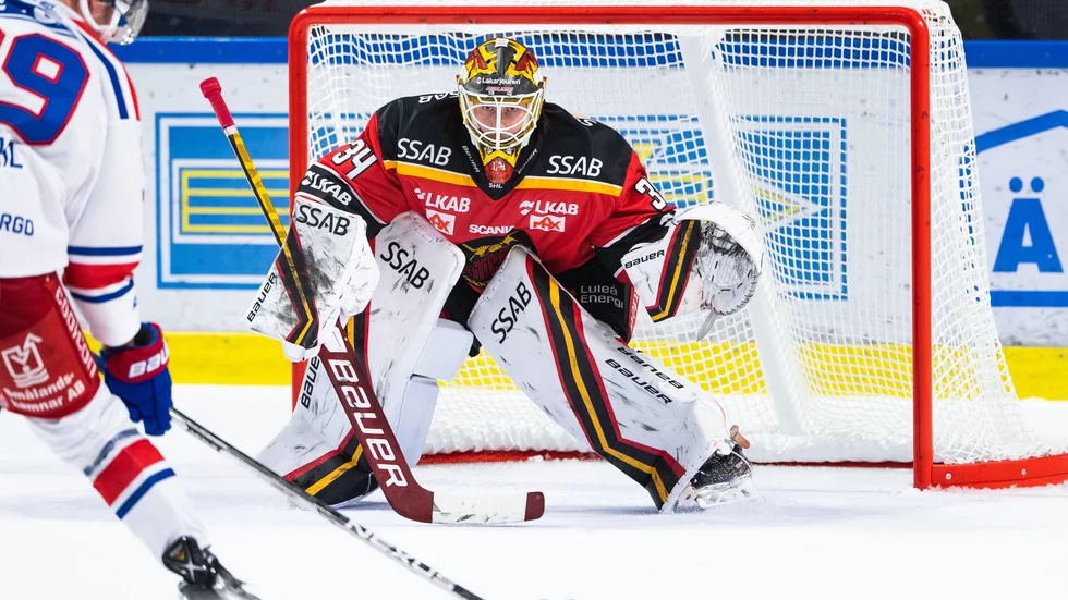 Senast Joel Lassinantti stod i målet för Luleå Hockey var när laget förlorade hemma mot Oskarshamn den 2 oktober. 