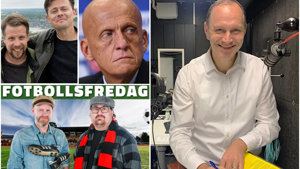 Veckans gäst i podcasten Fotbollsfredag är den förre världsdomaren i fotboll, Jonas Eriksson.