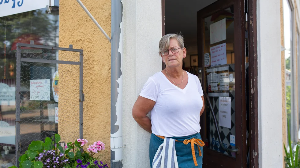 Maria Sandebo är chockad och orolig efter det som hänt. 