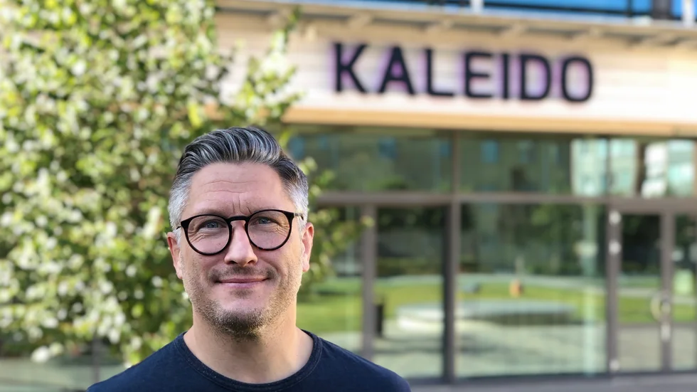 Kaleido med dess kreativa rum och Piteå konsthall är Jens Petterssons nya arbetsplats.