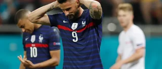 Giroud petad i VM-kvalet – Martial ersätter