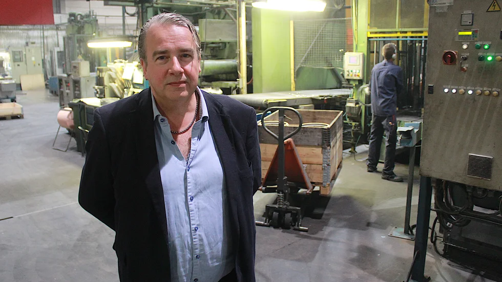 IAC:s vd Dan Nilsson berättar om företagets planer på att expandera i Hultsfred.