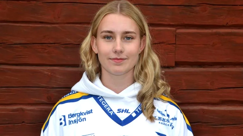 Nathalie Lidman gör sin första säsong i Leksands IF. Nu ser backen från Piteå fram emot premiärhelgen mot Modo och Luleå nästa vecka – om hon hinner tillbaka från skada. 