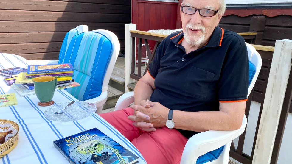 Dan Larsson är aktuell med sin nya bok "Benranglet som försvann".