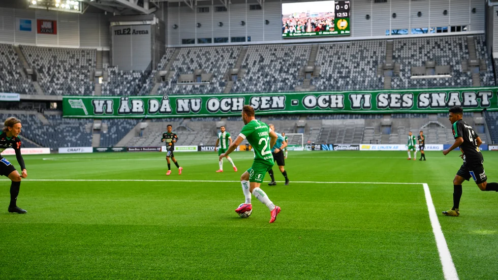 Efter den 29 september kommer det inte längre finnas någon publikbegränsning på idrottsevenemang. Arkivbild.