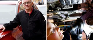 Han körde 24 mil för att besikta bilen: "Klart vi fick panik"
