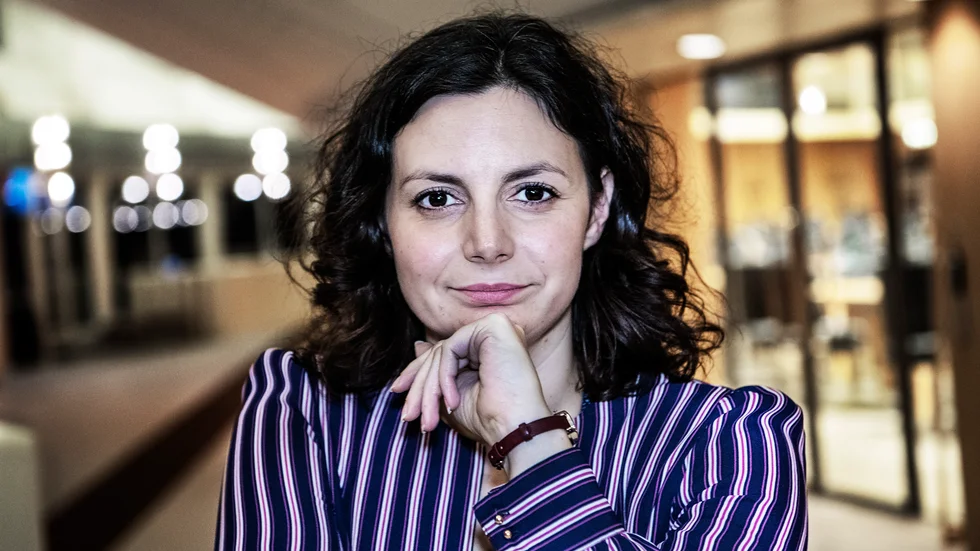 Paula Bieler, tidigare riksdagsledamot för Sverigedemokraterna, berättar nu mer om anledningarna till avhoppet i SVT:s program Politikerbyrån. Arkivbild.