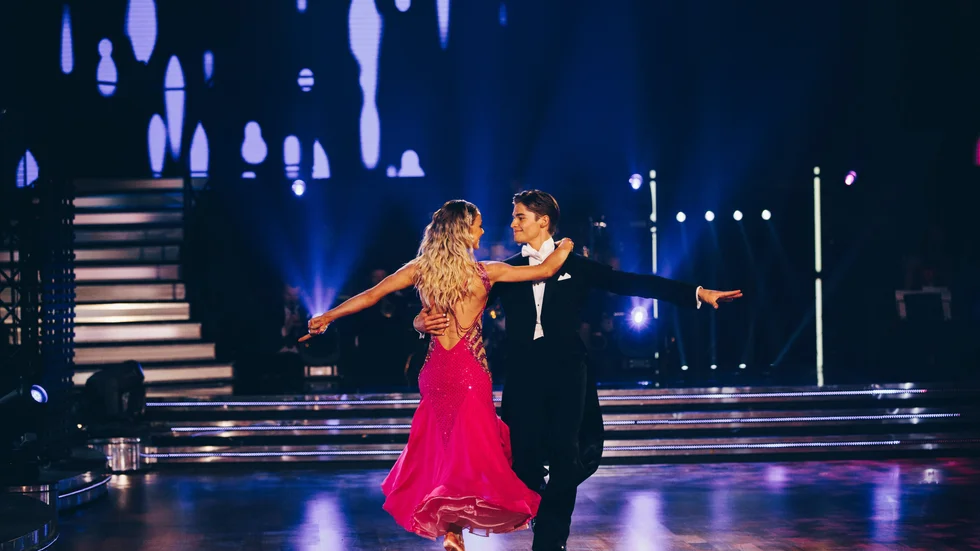 Filip Lamprecht och Linn Hegdal tog hem segern i "Let's dance". Pressbild.