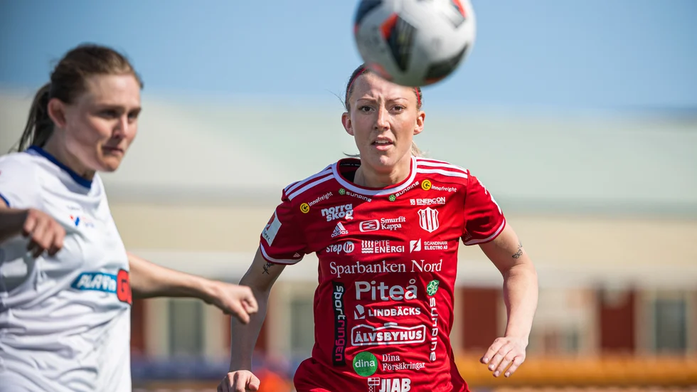 Cajsa Hedlund och hennes Piteå IF kliver in i DM/Stora Coop Cup borta mot Gammelgården från Kalix.