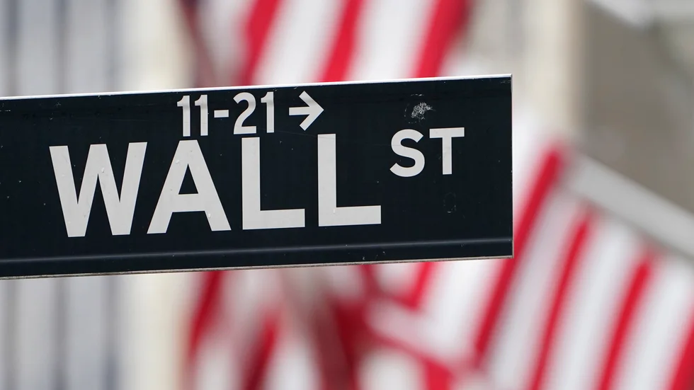 Uppåt på Wall Street. Arkivbild.