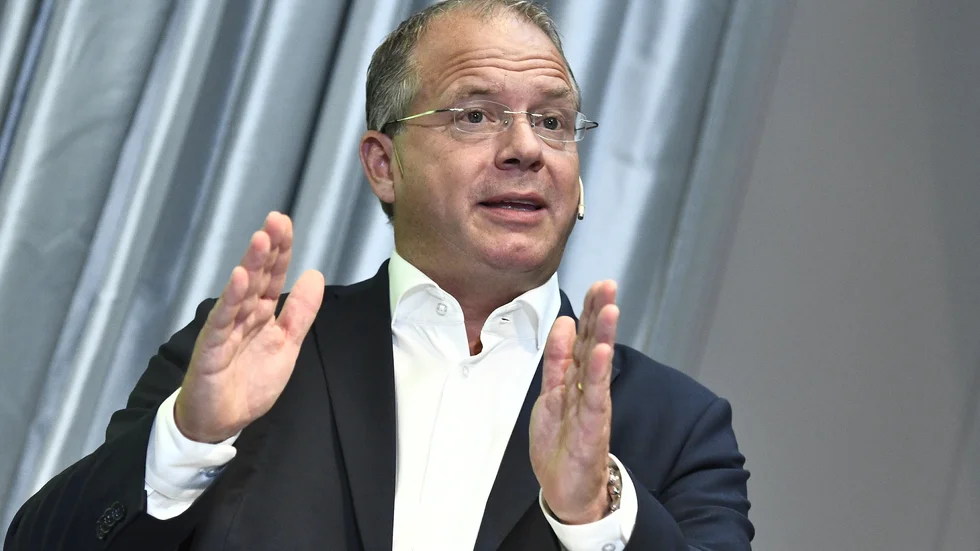 AB Volvos vd Martin Lundstedt. Arkivbild