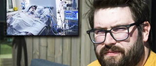 Niclas, 32, drabbades svårt av covid– sövdes ner och vårdades sju dygn i respirator