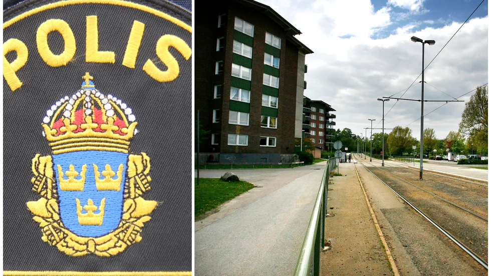 Polis larmades till inbrott på Klockaretorpsskolan sent på onsdagskvällen.